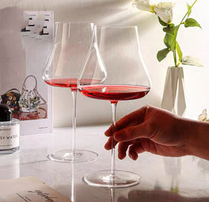 Elevate Your Celebrations with the Crystal Decorative Elegant Flute Glass Set