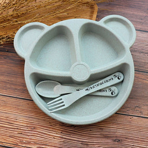 Why Your Baby Needs the Cartoon Panda Baby Feeding Bowl Spoon Fork Set
