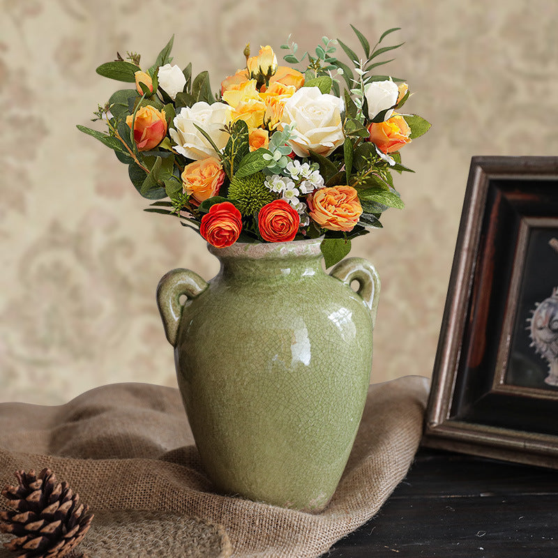 Discover the Charm of the Retro Vase Craft Ornament