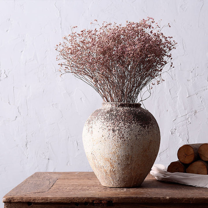 Elevate Your Home Decor with Our Ceramic Dried Flower Decorative Vase Ornament